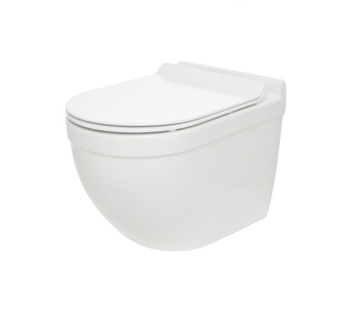 Унитаз подвесной Aquame AQM2010 с сиденьем SoftClose 520х360 мм AQM2010