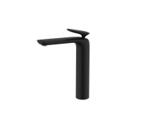 Смеситель для раковины Aquanet Como высокий 229 мм черный матовый AQM6514MB