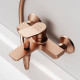Смеситель для ванны и душа AM.PM X-Joy розовое золото F85A10044