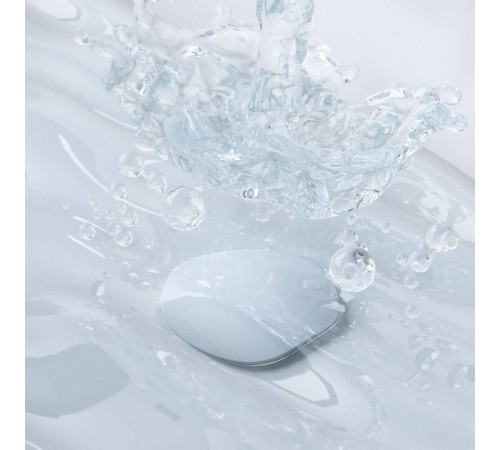 Донный клапан Damixa Option длинный белый глянцевый 210610200