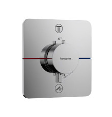 Термостат Hansgrohe ShowerSelect Comfort Q для 2 потребителей скрытый монтаж хром 15583000