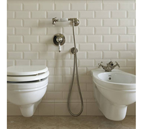 Гигиенический душ Devon&Devon с держателем и шлангом бронза MARK17BR