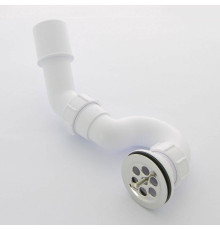 Сифон трубный McAlpine P/S-образный 1 1/2 х 40 мм с решеткой 70 мм MRS1