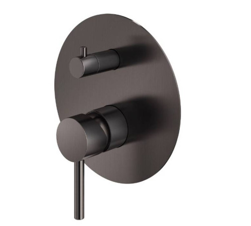 Смеситель для душа IXO Selection встраиваемый на 2-3 выхода черный матовый XO1901NO