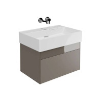 Тумба подвесная Kerama Marazzi Logica 67x46x40.3 см 2 ящика песчаный LOG.70.2\SAN