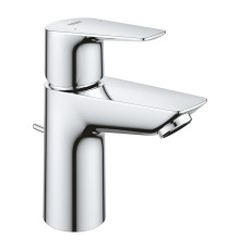 Смеситель для раковины Grohe BauEdge со сливным гарнитуром 23328001