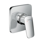 Смеситель для душа Hansgrohe Logis внешняя часть с маленькой розеткой хром 71604000