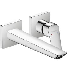 Смеситель для раковины Hansgrohe Logis Fine настенный внешняя часть излив 206 мм 71256000