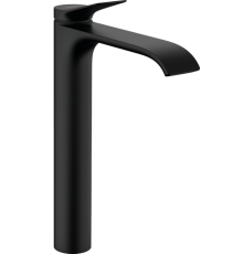 Смеситель для раковины-чаши hansgrohe Vivenis 250 со сливным гарнитуром черный матовый 75040670
