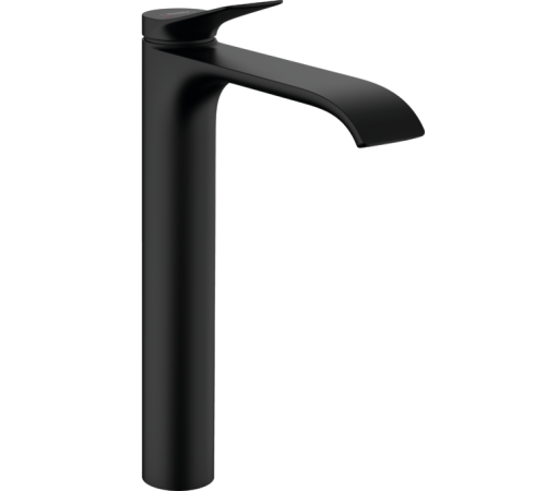Смеситель для раковины-чаши hansgrohe Vivenis 250 без сливного гарнитура черный матовый 75042670
