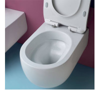 Унитаз подвесной Kerasan Flo 54х37 см безободковый 311101