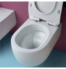 Унитаз подвесной Kerasan Flo 54х37 см безободковый 311101