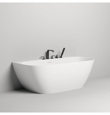 Ванна пристенная Salini Sofia Wall 180 180х85х61 см S-Stone белый матовый 102523M