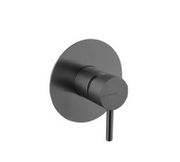 Смеситель для душа встраиваемый Newform X-STEEL 316 PVD Brushed gun metal 69675EX.59.064