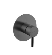 Смеситель для душа встраиваемый Newform X-STEEL 316 PVD Brushed gun metal 69675EX.59.064