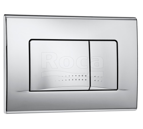Панель смыва Roca Active 32B 2 режима 255х170х18 мм хром глянцевый 8901130B1