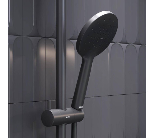Душевая система AM.PM Jupiter с термостатом черная матовая 977810300
