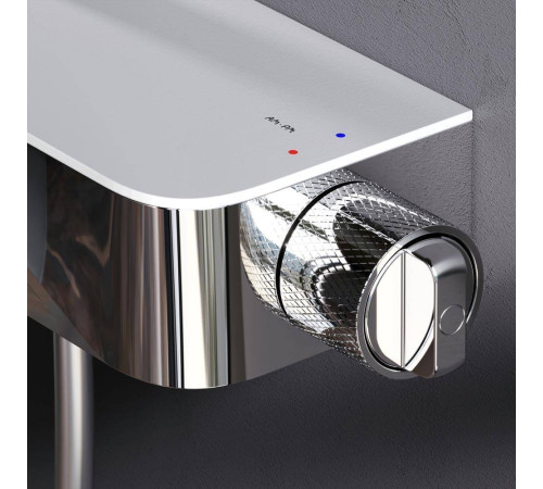 Душевая система со смесителем-полкой для ванны AM.PM Func F078F700