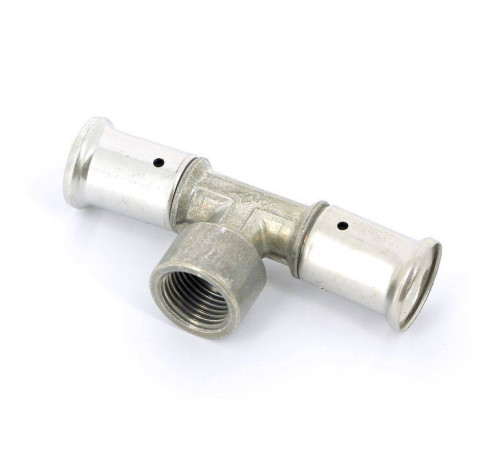 Тройник пресс-В Henco 20x1/2x20 мм 13P-200420