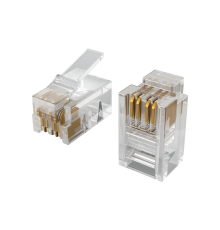 Коннектор ectoControl 4P4C (RJ11) 10 шт. ES-CNRJ-11