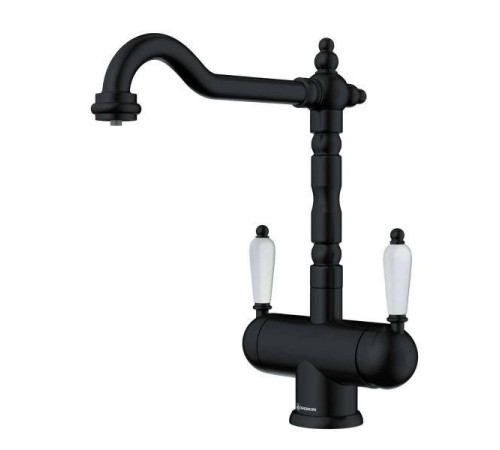 Смеситель для кухни Omoikiri Amagasaki-GB с подключением фильтра графит 4994362