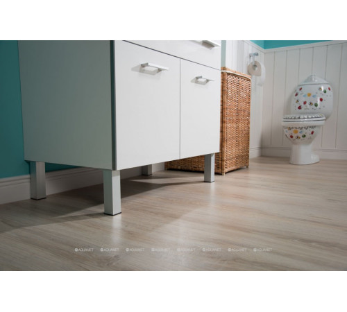 Тумба под раковину Aquanet Верона 90 напольная 1 ящик 2 двери белый 00182708