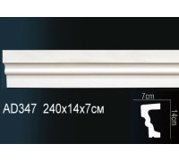 Молдинг Perfect AD347 полиуретановый 2000х40х20 мм AD347