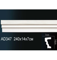 Молдинг Perfect AD347 полиуретановый 2000х40х20 мм AD347
