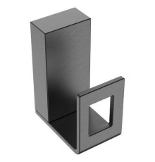 Крючок для ванной подвесной Boheme Q оружейная сталь 10946-GM