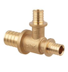 Тройник аксиальный STOUT 25x25x16 мм переходной 507795