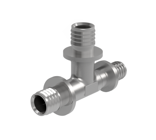 Тройник аксиальный Royal Thermo 16х20х16 мм 90° редукционный латунь НС-1041036