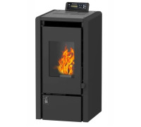 Камин пеллетный ZOTA A9H20 9 кВт WiFi black 00-00001292