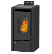 Камин пеллетный ZOTA A9H20 9 кВт WiFi black 00-00001292