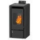 Камин пеллетный ZOTA A9H20 9 кВт WiFi black 00-00001292