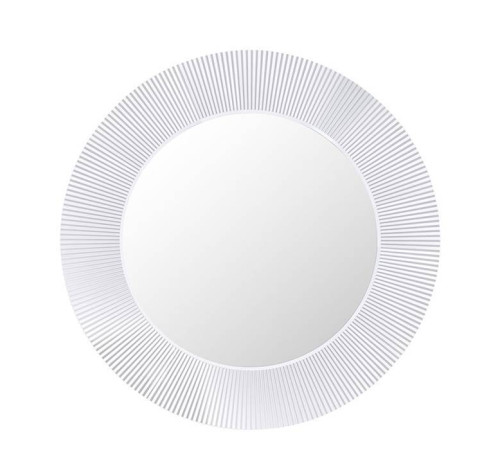Зеркало круглое Laufen Kartell d 78 см настенное с LED подсветкой прозрачный кристалл 3.8633.3.084.000.1