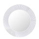 Зеркало круглое Laufen Kartell d 78 см настенное с LED подсветкой прозрачный кристалл 3.8633.3.084.000.1