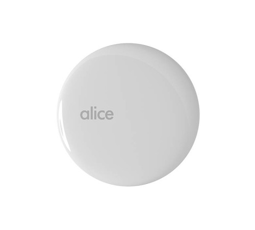 Донный клапан для раковины Alice керамический неперекрываемый белый глянцевый PIL006