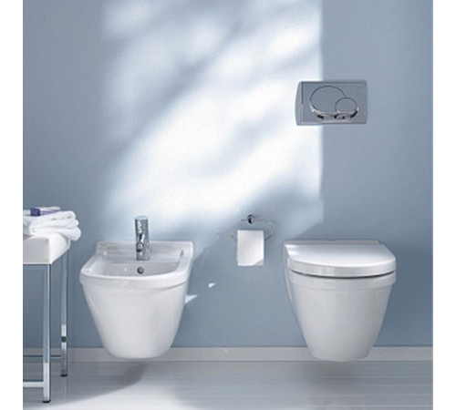 Унитаз подвесной Duravit Starck 3 54x36 см белый 2200090000