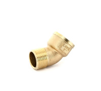 Угольник 45° Viega бронзовый НВ 1 509083