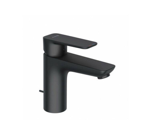 Смеситель для раковины Kludi Pure&Style однорычажный черный матовый 402903975
