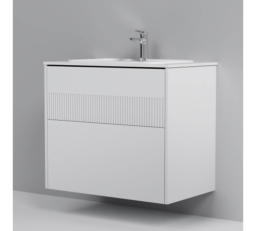 База под раковину AM.PM Func 80 см 2 ящика белый матовый M8FFUX0802WM