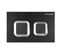 Клавиша смыва BETTOSERB SMART квадратная черный матовый/хром глянец 40006487