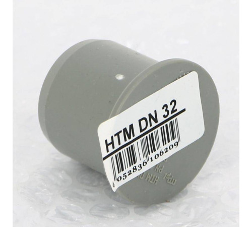 Заглушка Ostendorf HT DN 32 внутренняя серая 110620