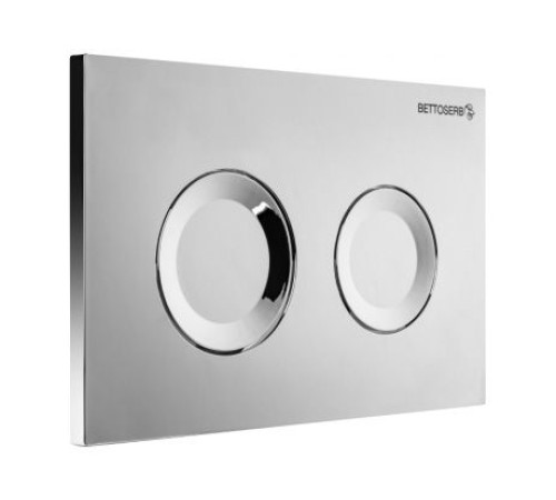 Клавиша смыва для инсталляции Bettoserb COLL хром глянец 40006469