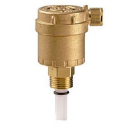 Воздухоотводчик автоматический Giacomini R88I 1/2 с отсечным клапаном R88IY003