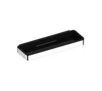 Полочка для душа Keuco Plan подвесная хром/dark grey 14958010037