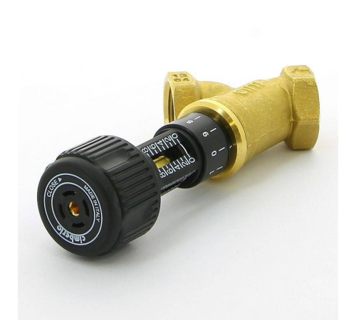 Клапан балансировочный ручной Cimberio CIM 727OT 1/2 ВВ с фиксацией настройки CIM 727OT N 1/2