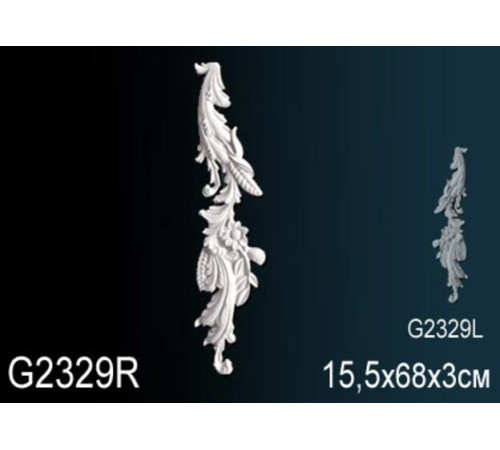 Декоративный элемент Perfect полиуретан правый G2329R