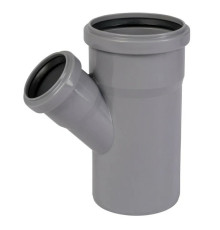 Тройник для внутренней канализации Ostendorf HTEA 75/50 мм 45° 113210