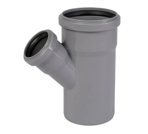 Тройник для внутренней канализации Ostendorf HTEA 75/50 мм 45° 113210